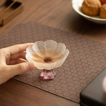 Glass-Radiant Glass Goblet – Lotus Whisper Series 50ml Chaliland