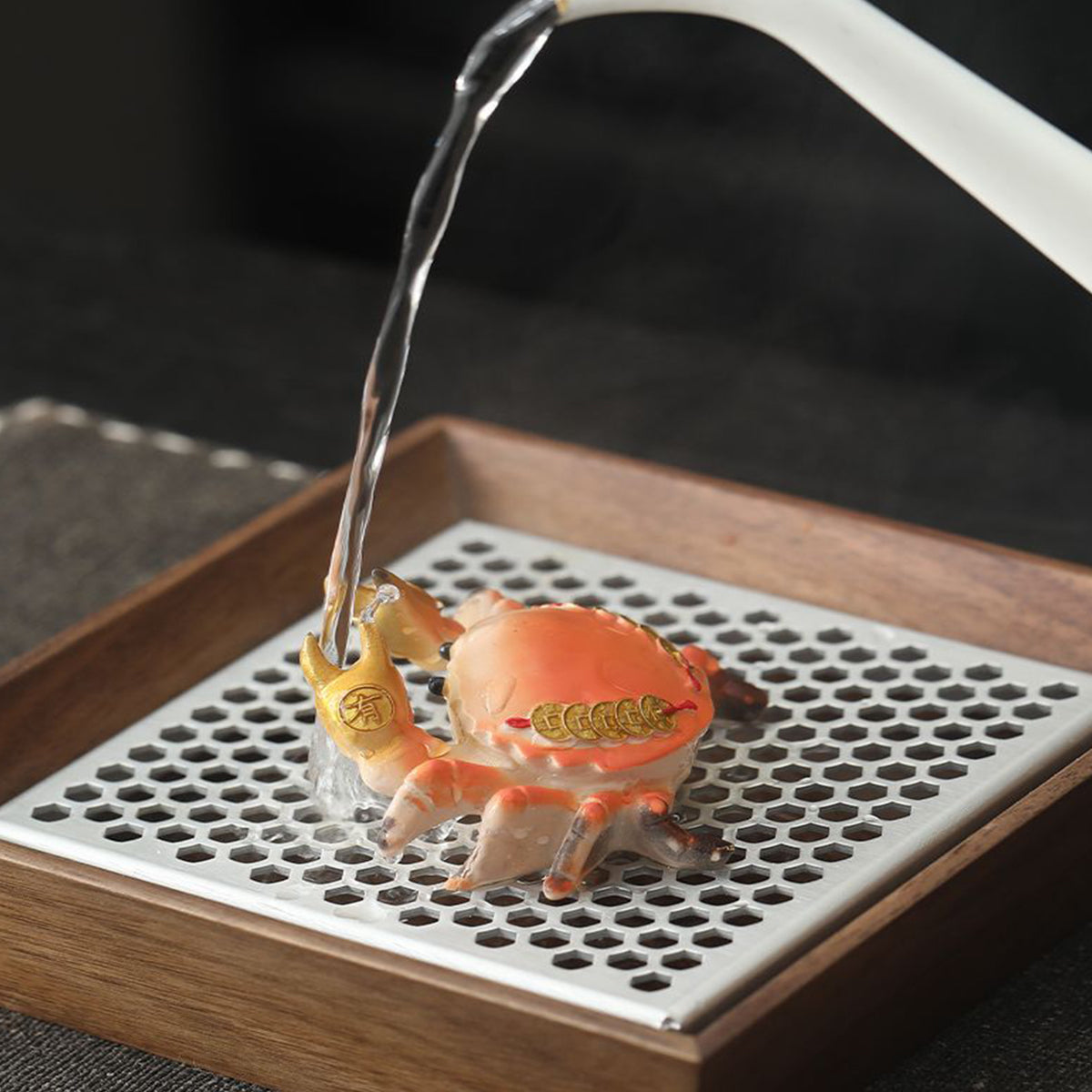 Resin-Color-changing pet crab (wealthy) Chaliland