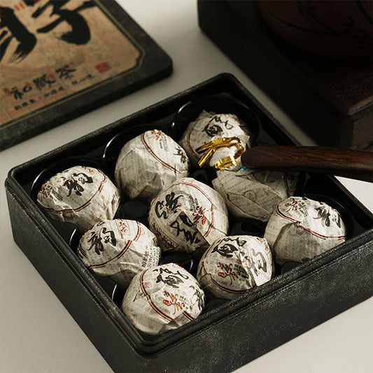 Ripe Pu Erh Tea Dragon Balls Chaliland