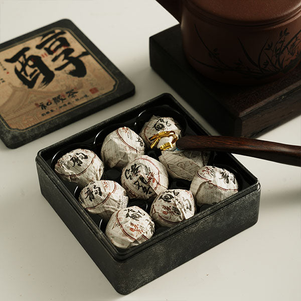 Ripe Pu Erh Tea Dragon Balls Chaliland
