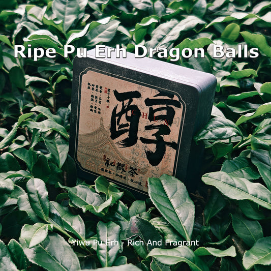 Ripe Pu Erh Tea Dragon Balls 63g Chaliland