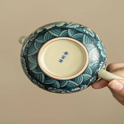 Ru Kiln - Splendidly Decorated Xi Shi Pot - 220ml Chaliland