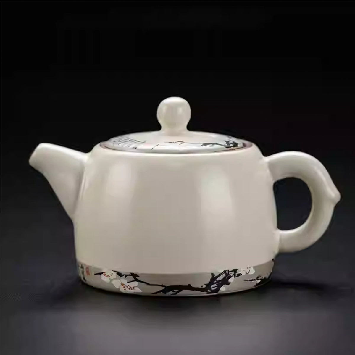 Ru Kiln-Plum Blossom Well-Fence Teapot 280ml Chaliland