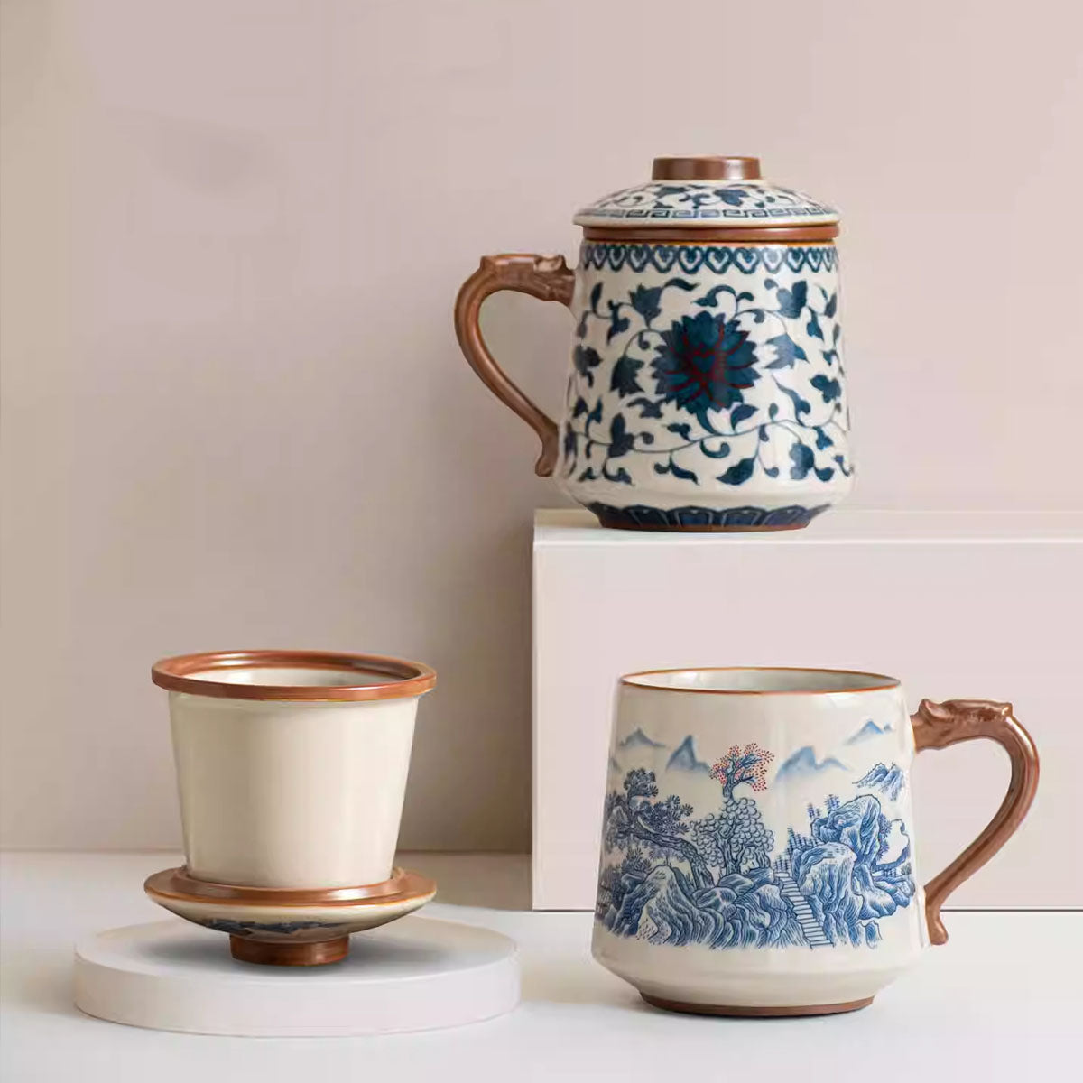 Ru Kiln - Tea Infuser Cup 500ml Chaliland