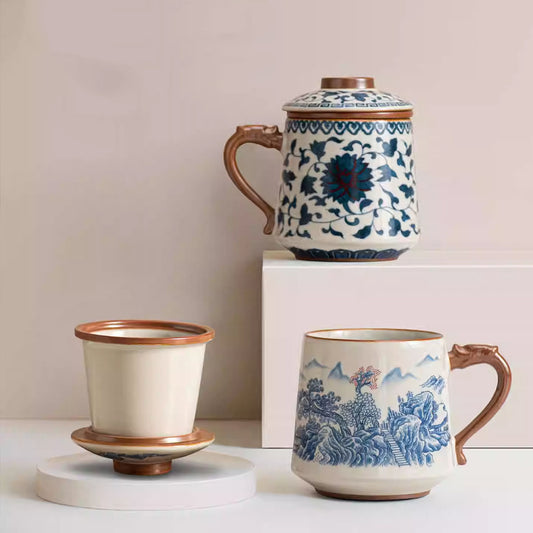 Ru Kiln - Tea Infuser Cup 500ml Chaliland