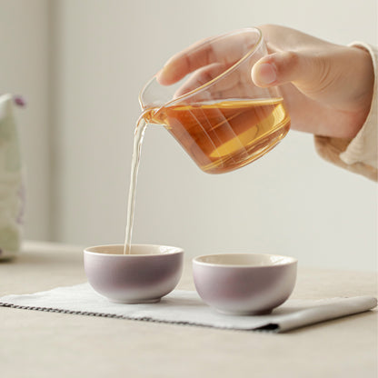 Smoky and colorful portable tea set Chaliland