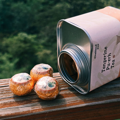 Tangerine Pu Erh Tea 90g Chaliland
