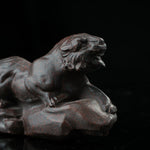 This is a tiger tea pet ready to go hunting.