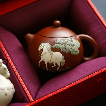 White Horse Xi Shi Teapot Gift Box Chaliland