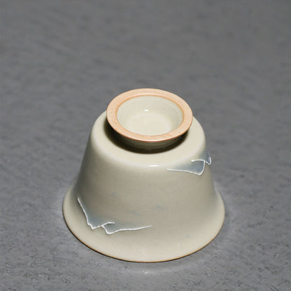 Wood Ash Hand-painted landscape teacup 40ml Chaliland