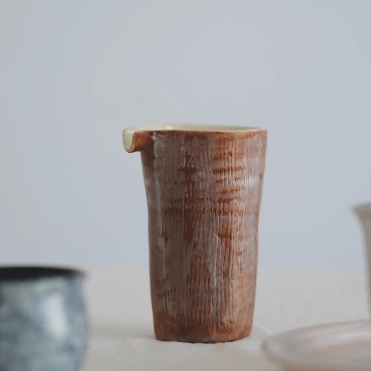 Wood grain fairness cup 160ml