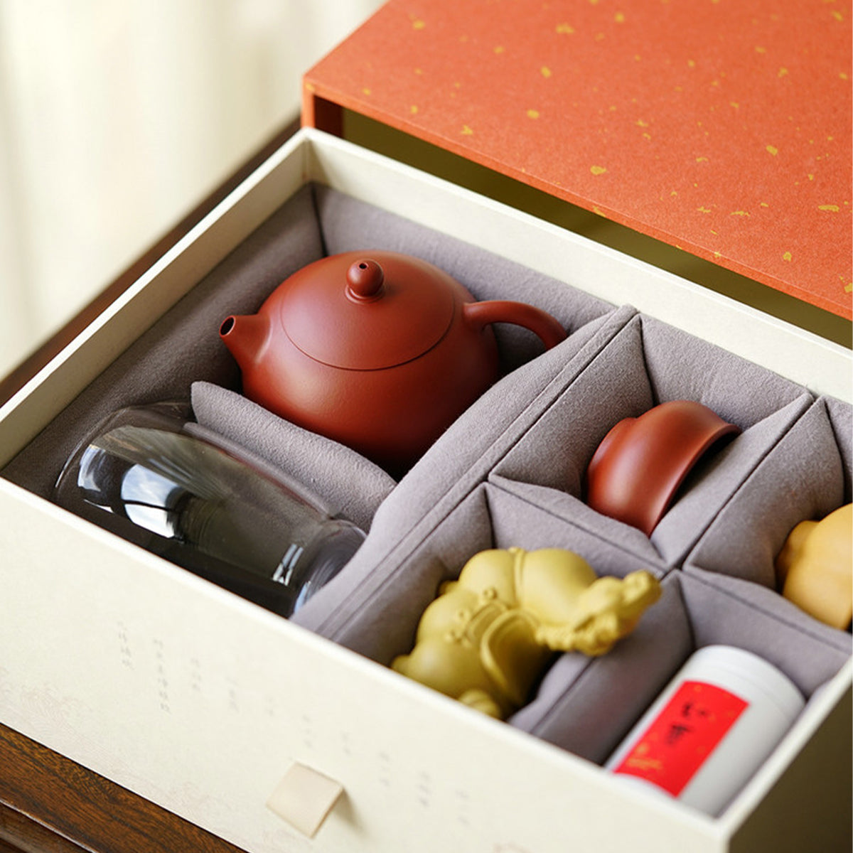 Xi Shi Teapot Year of the Horse Joyful Gift Box Chaliland
