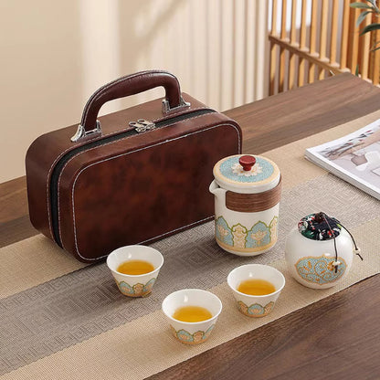 Zen-Style Embossed Travel Tea Infuser Chaliland