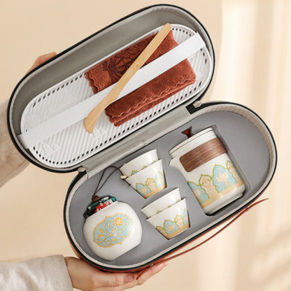 Zen-Style Embossed Travel Tea Infuser Chaliland