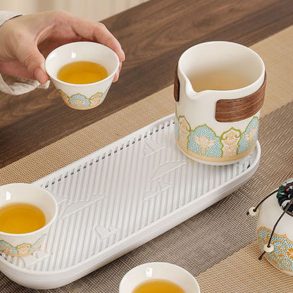 Zen-Style Embossed Travel Tea Infuser Chaliland