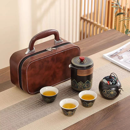 Zen-Style Embossed Travel Tea Infuser Chaliland