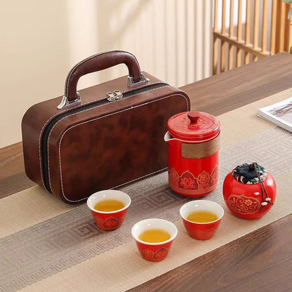 Zen-Style Embossed Travel Tea Infuser Chaliland