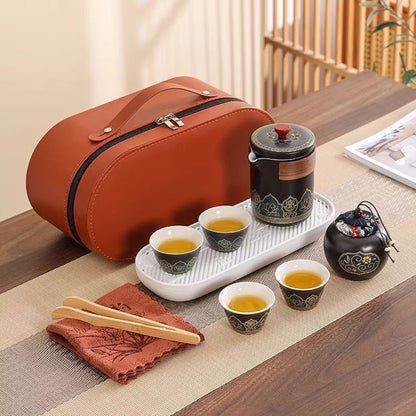 Zen-Style Embossed Travel Tea Infuser Chaliland